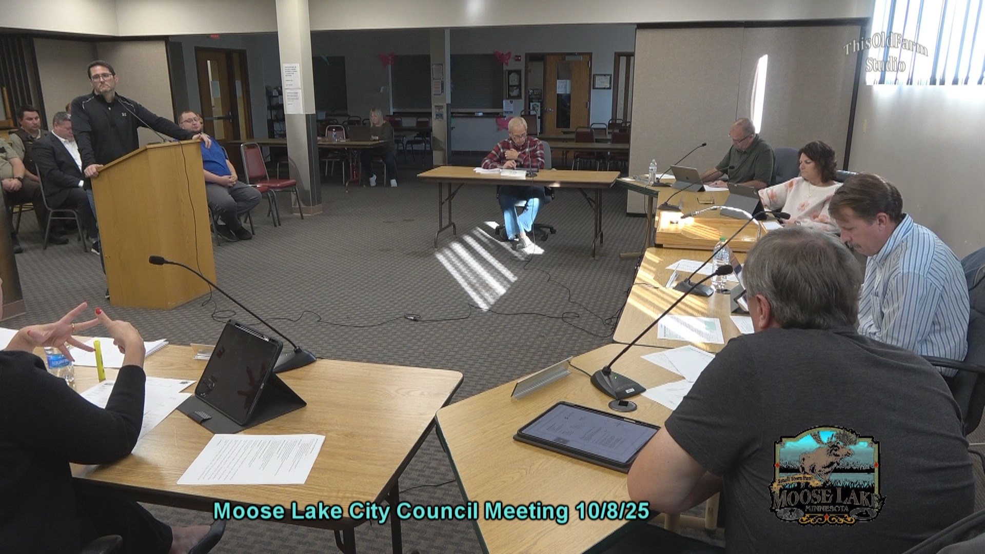 Moose Lake City Council Meeting 10-8-25